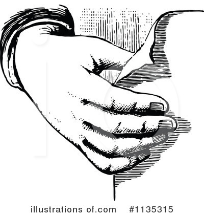 Royalty-Free (RF) Hand Clipart Illustration by Prawny Vintage - Stock Sample #1135315