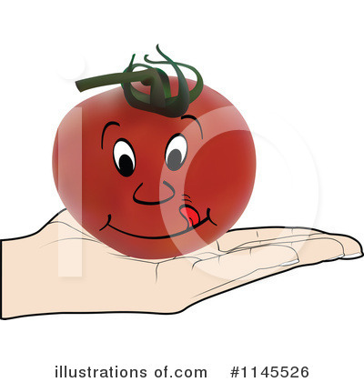 Tomato Clipart #1145526 by Andrei Marincas
