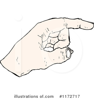 Royalty-Free (RF) Hand Clipart Illustration by lineartestpilot - Stock Sample #1172717