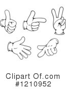Hand Clipart #1210952 by Vector Tradition SM