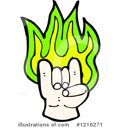 Royalty-Free (RF) Hand Clipart Illustration by lineartestpilot - Stock Sample #1216271
