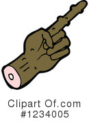 Hand Clipart #1234005 by lineartestpilot