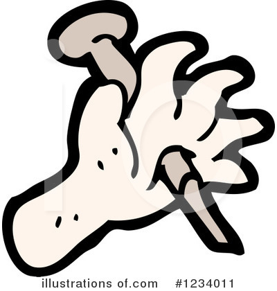 Royalty-Free (RF) Hand Clipart Illustration by lineartestpilot - Stock Sample #1234011