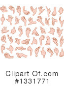 Hand Clipart #1331771 by Liron Peer