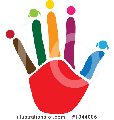 Royalty-Free (RF) Hand Clipart Illustration by ColorMagic - Stock Sample #1344086