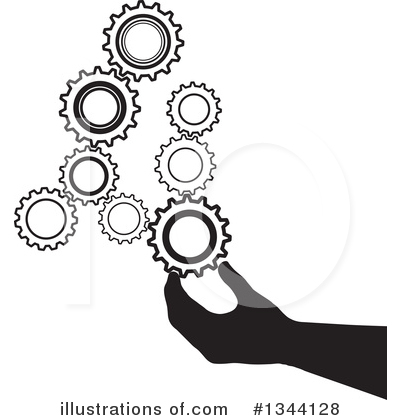 Cog Wheel Clipart #1344128 by ColorMagic