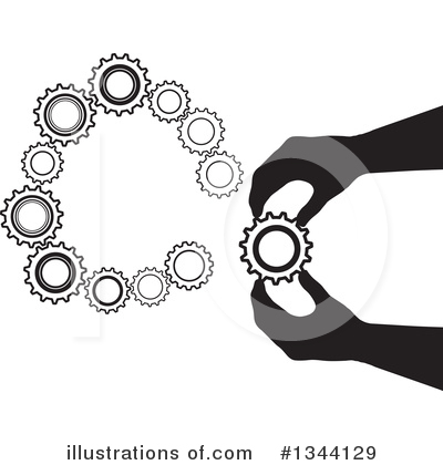 Gears Clipart #1344129 by ColorMagic
