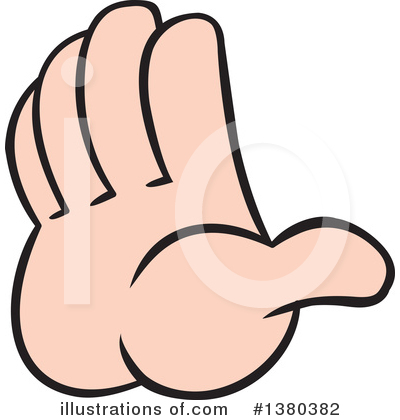 Hand Gesture Clipart #1380382 by Johnny Sajem