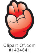 Hand Clipart #1434841 by Lal Perera