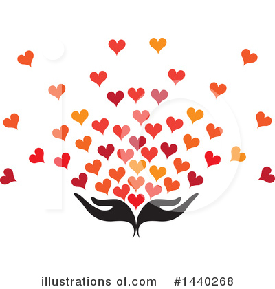 Hearts Clipart #1440268 by ColorMagic