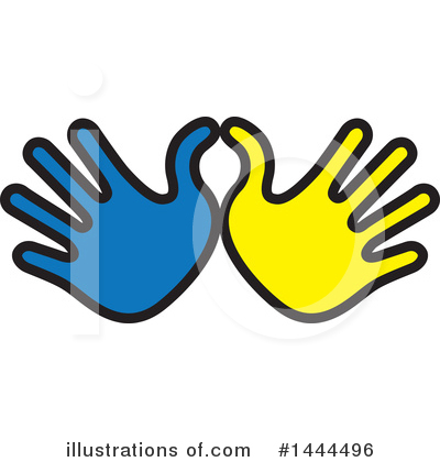 Royalty-Free (RF) Hand Clipart Illustration by ColorMagic - Stock Sample #1444496
