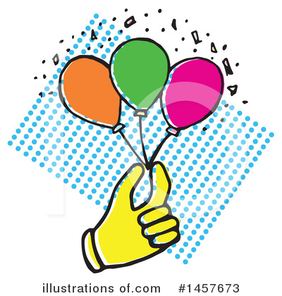 Balloon Clipart #1457673 by Cherie Reve