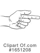 Hand Clipart #1651208 by AtStockIllustration