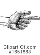 Hand Clipart #1651883 by AtStockIllustration