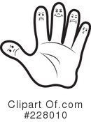 Hand Clipart #228010 by Lal Perera