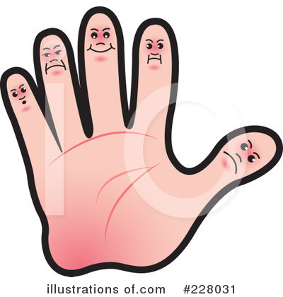 Royalty-Free (RF) Hand Clipart Illustration by Lal Perera - Stock Sample #228031