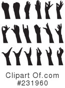 Hand Gesture Clipart #231960 by Frisko