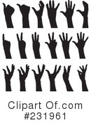 Hand Gesture Clipart #231961 by Frisko