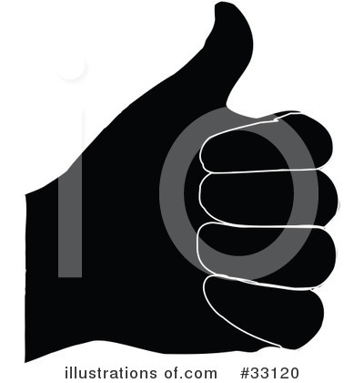 Royalty-Free (RF) Hand Signal Clipart Illustration by elaineitalia - Stock Sample #33120