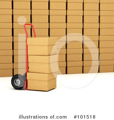 Crate Clipart #101518 by stockillustrations
