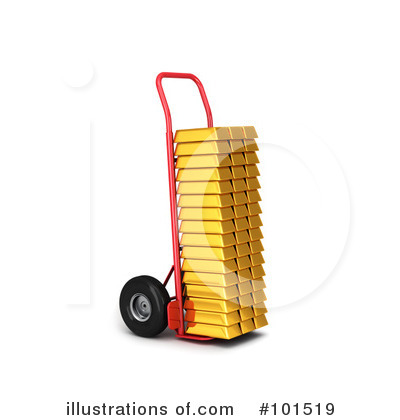 Gold Bars Clipart #101519 by stockillustrations