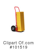 Hand Truck Clipart #101519 by stockillustrations