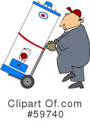 Hand Truck Clipart #59740 by djart