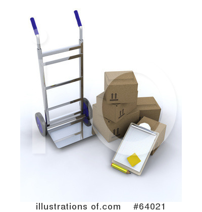 Package Clipart #64021 by KJ Pargeter