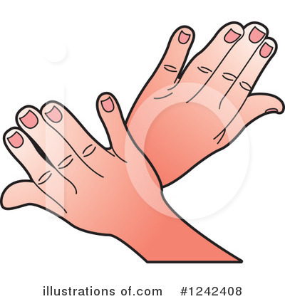 Royalty-Free (RF) Hands Clipart Illustration by Lal Perera - Stock Sample #1242408