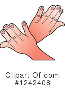 Hands Clipart #1242408 by Lal Perera