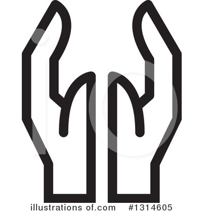 Royalty-Free (RF) Hands Clipart Illustration by Lal Perera - Stock Sample #1314605