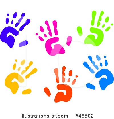 Hand Print Clipart #48502 by Prawny