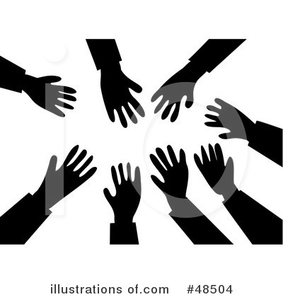 Royalty-Free (RF) Hands Clipart Illustration by Prawny - Stock Sample #48504