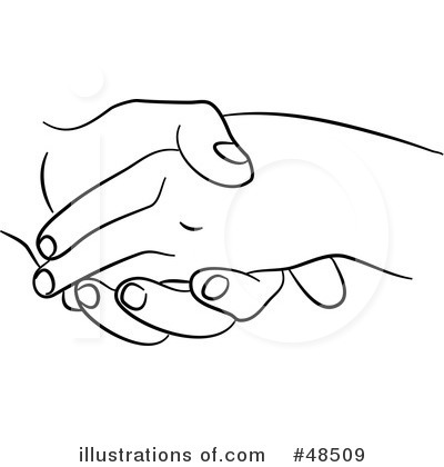 Royalty-Free (RF) Hands Clipart Illustration by Prawny - Stock Sample #48509