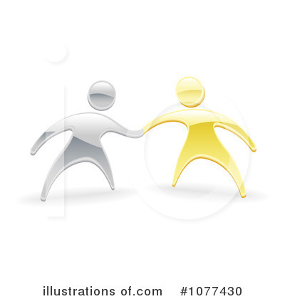 Royalty-Free (RF) Handshake Clipart Illustration by AtStockIllustration - Stock Sample #1077430
