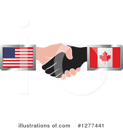 American Flag Clipart #1277441 by Lal Perera