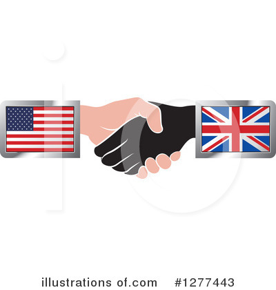 Royalty-Free (RF) Handshake Clipart Illustration by Lal Perera - Stock Sample #1277443