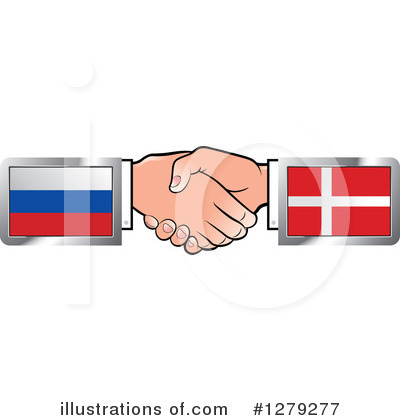 Royalty-Free (RF) Handshake Clipart Illustration by Lal Perera - Stock Sample #1279277