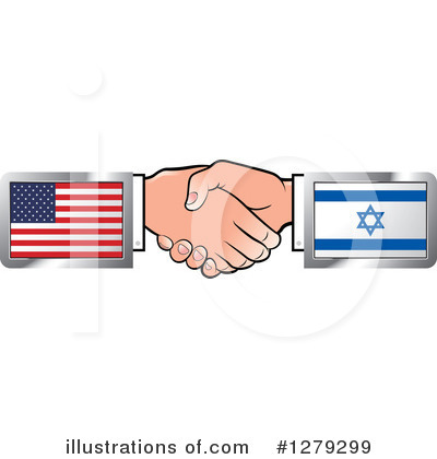 Royalty-Free (RF) Handshake Clipart Illustration by Lal Perera - Stock Sample #1279299