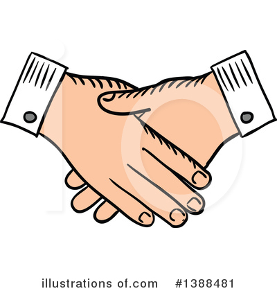 Contract Clipart #1388481 by Vector Tradition SM