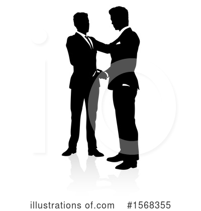 Royalty-Free (RF) Handshake Clipart Illustration by AtStockIllustration - Stock Sample #1568355