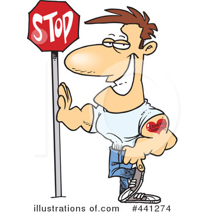 Stop Sign Clipart #441274 by toonaday