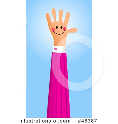 Royalty-Free (RF) Handy Character Clipart Illustration by Prawny - Stock Sample #48387