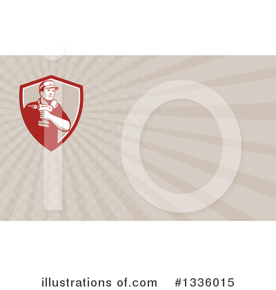 Royalty-Free (RF) Handy Man Clipart Illustration by patrimonio - Stock Sample #1336015