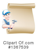 Handy Man Clipart #1367539 by AtStockIllustration