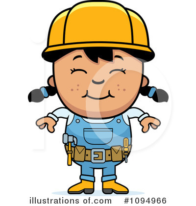 Construction Worker Clipart #1094966 by Cory Thoman