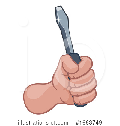 Royalty-Free (RF) Handyman Clipart Illustration by AtStockIllustration - Stock Sample #1663749