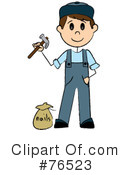 Handyman Clipart #76523 by Pams Clipart
