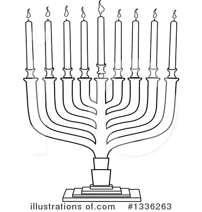 Hanukkah Clipart #1336263 by Liron Peer