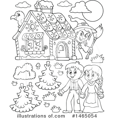 Royalty-Free (RF) Hansel And Gretel Clipart Illustration by visekart - Stock Sample #1465054